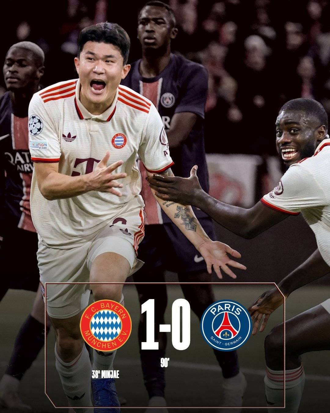 包含拜仁慘敗，被淘汰出局无缘决赛的词条