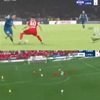 上港狂刷进球，一鼓作气勇往直前