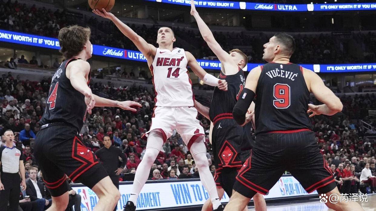 热火球星连续砍下关键得分，保住季后赛希望